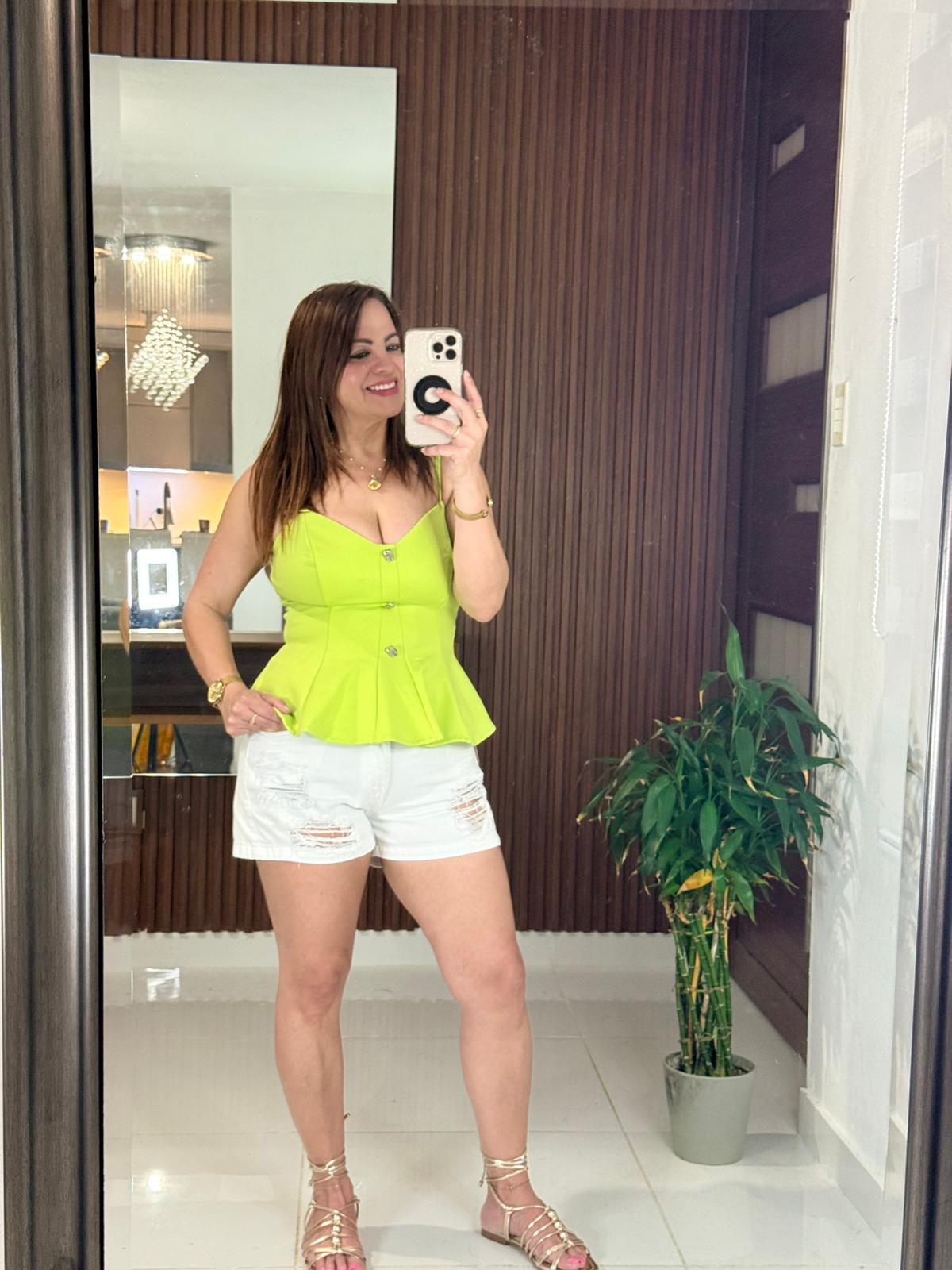 Top Peplum Verano
