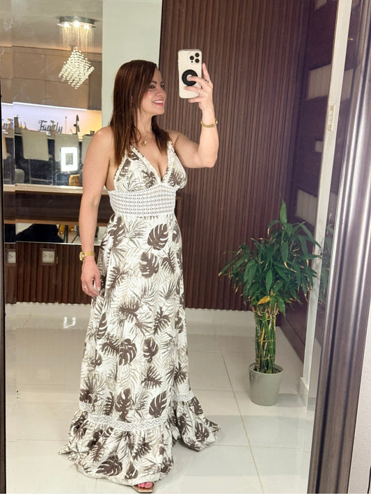 Vestido Maxi Tropical