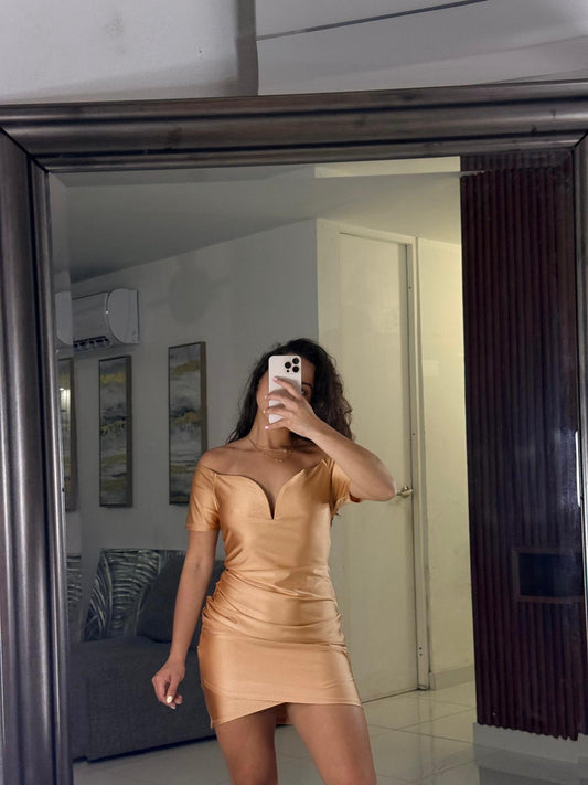 Vestido  Dorado