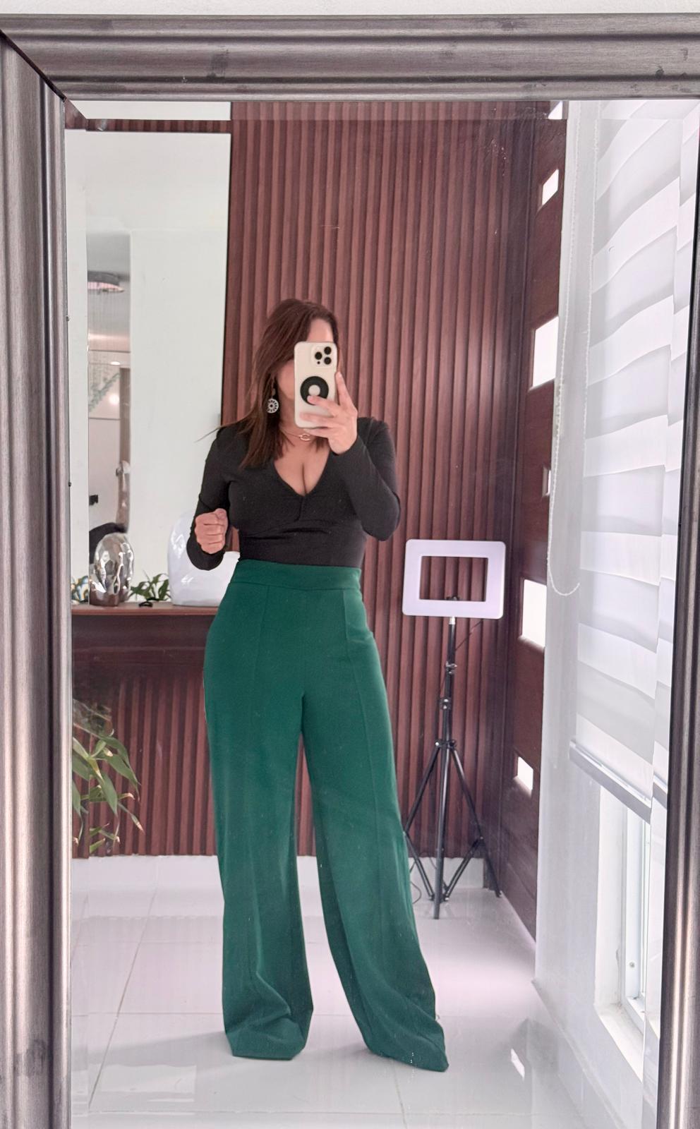 Pantalón Talle Alto Acampanado