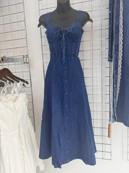 Vestido Denim Corset