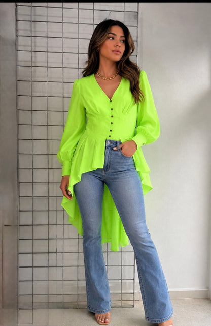 57 - Blusa  Neón