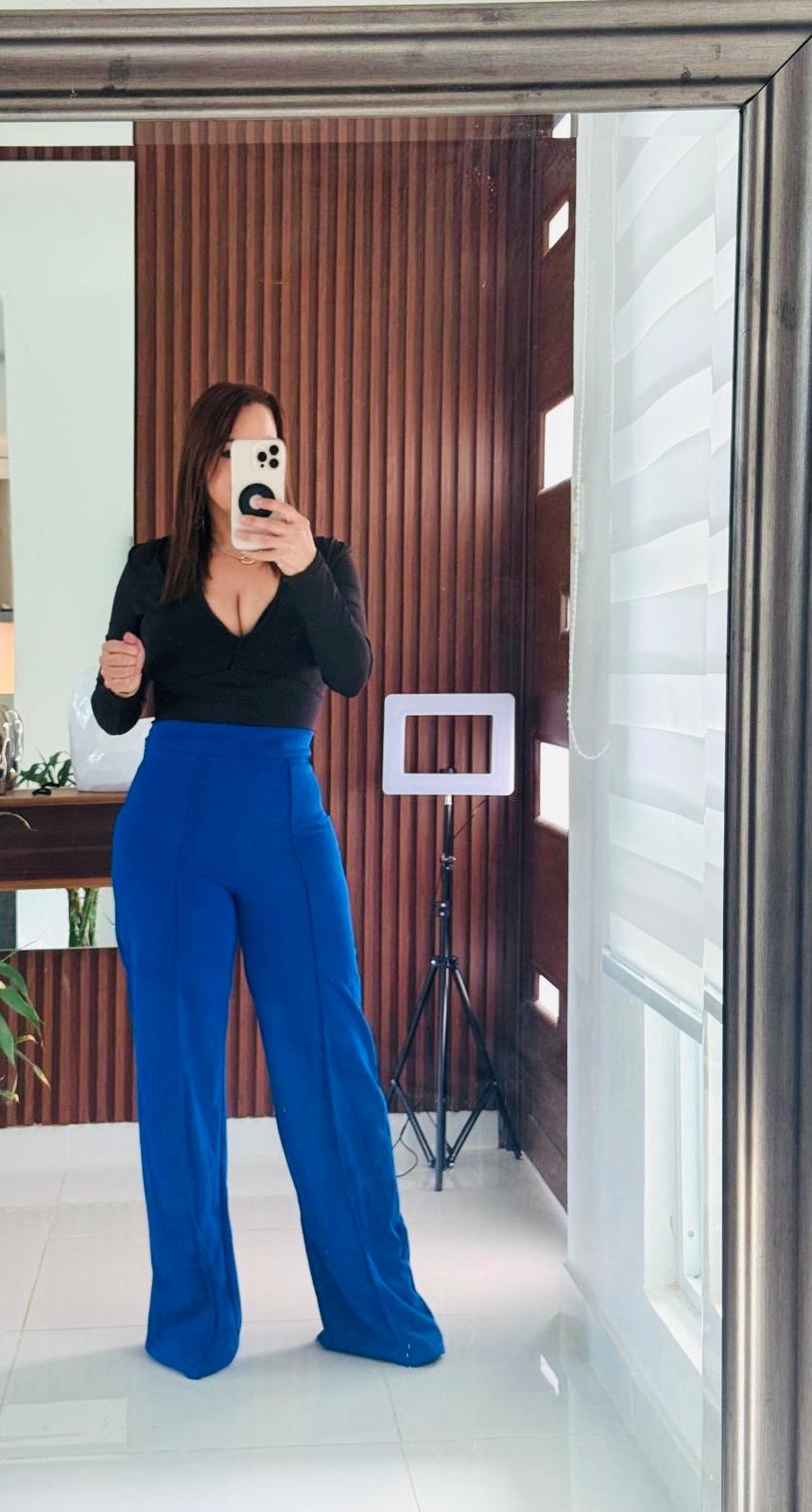 Pantalón Talle Alto Acampanado