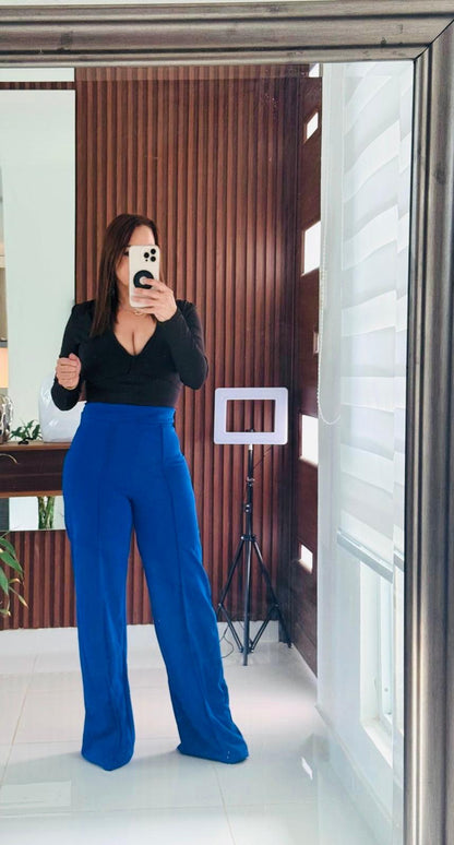 Pantalón Talle Alto Acampanado
