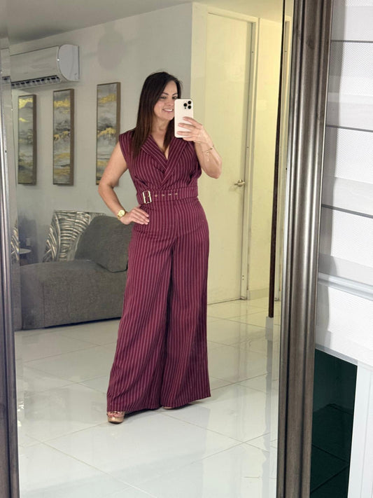 Conjunto de rayas vino